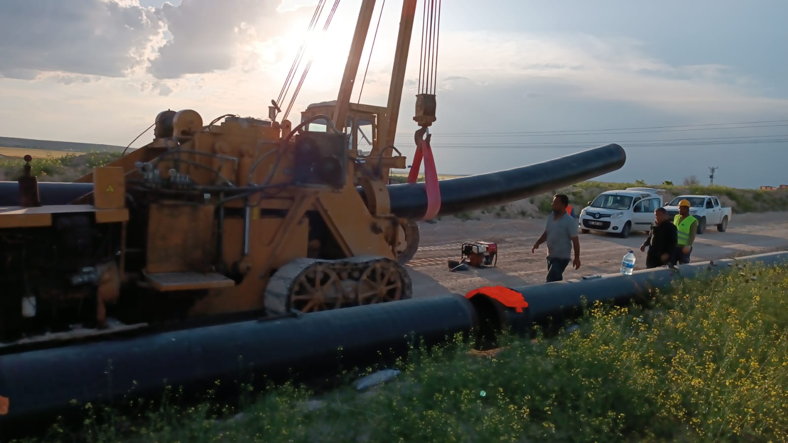 22”-36” Boru Bükme Makinesi