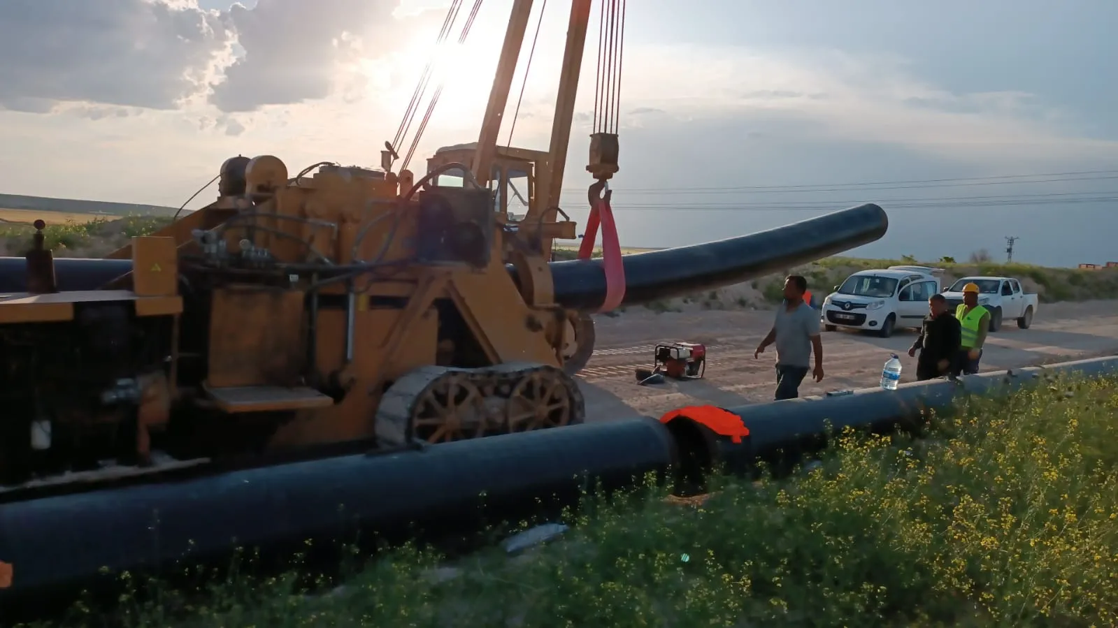 22”-36” Boru Bükme Makinesi